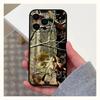 Camouflage Hunting Phone Case For Apple iPhone 15,14,13,12,11,Pro,X,XS,Max,XR,Plus,Mini Soft Black Cover