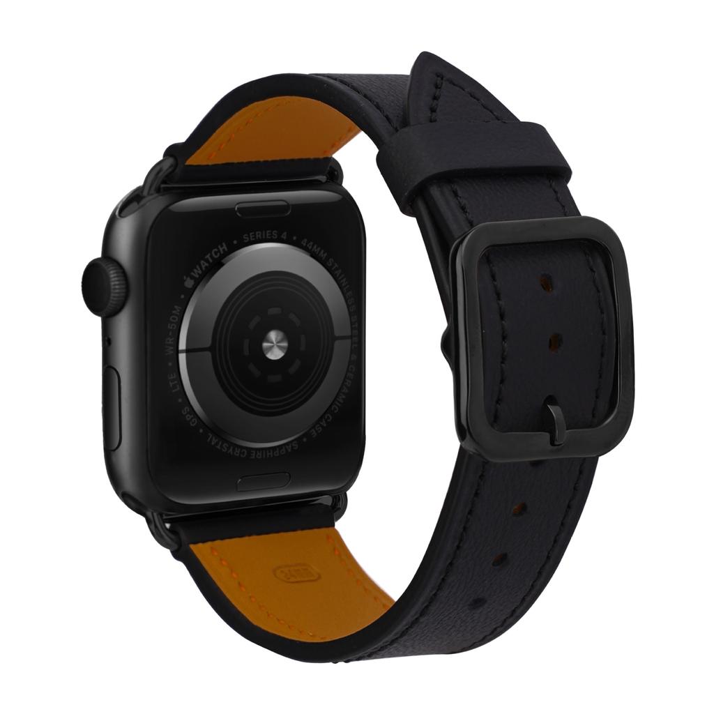 Простой кожаный ремешок для часов первого слоя 49 мм, замена для Apple Watch Ultra всех серий, премиальный аксессуар для браслета