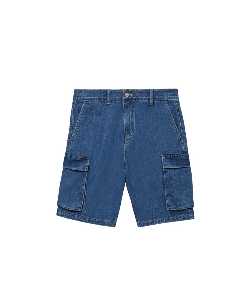 INSTANTFUNK Ms Cargo Shorts - Blue