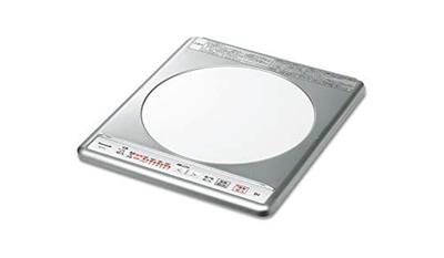 Panasonic Варочный нагреватель IH 100 В, верхняя часть из нержавеющей стали, 1 конфорка, ширина встроенной плиты KZ-11C 31,8 см [Преемник KZ-11BP]