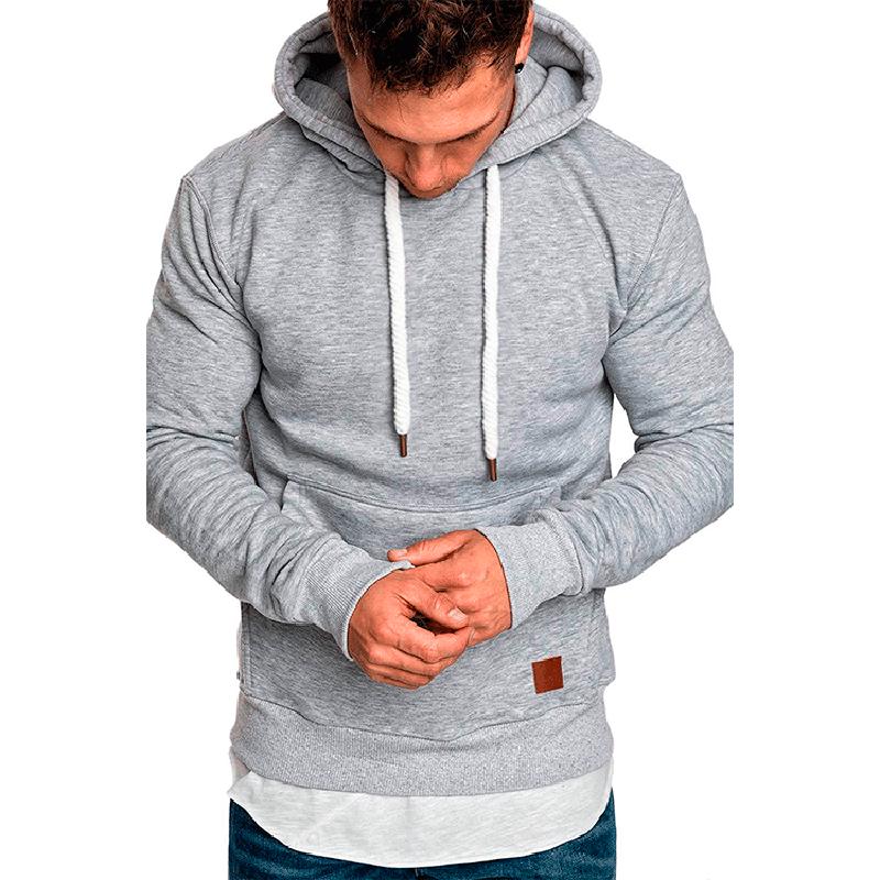 Hoodies Hooded Mens Sweatshirt Sweater Jumper Comfy Pullover Outwear Coat Tops