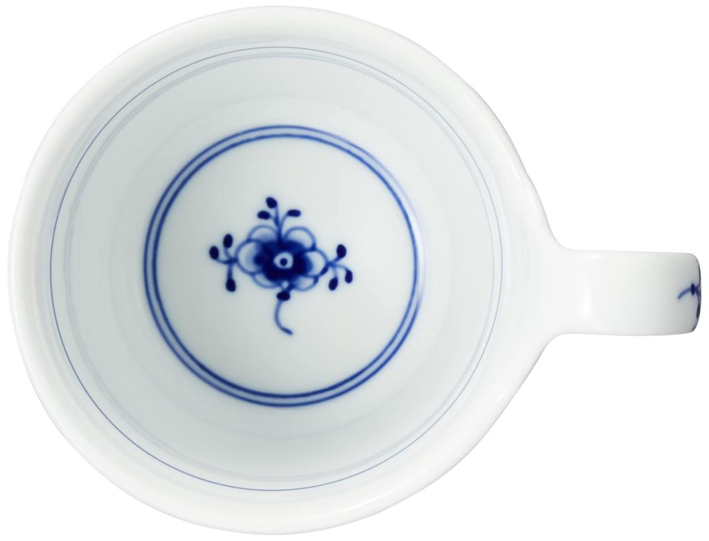 Imported Royal Copenhagen Blue Fluted Plain High Handle Mug 330ml Wedding Gift Present 1017175 [Regular Product]