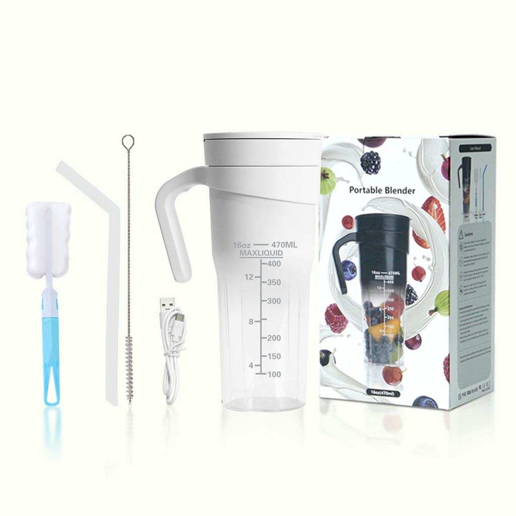 1 Set Mini Juicer Portable Multifunctional USB Charging Juicer Cup Fruit Electric Juicer Mixer