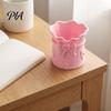 3D Printed Brush Holder Pink Bow Makeup Holder, Desk Organizer, Cosmetic Vanity Table Storage Box Brushes & Pen Cup for Decoration Organizer