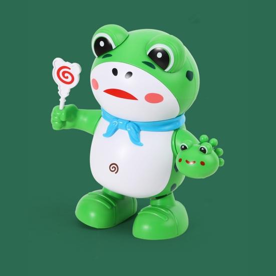 Игрушка со светом и музыкой на батарейках Забавная танцующая лягушка Интерактивная игрушка для развлечений