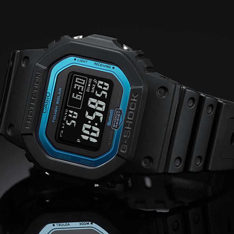 Casio Мужские часы серии DIGITAL Синие GW-B5600-2-человека