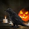 Crow Candle Holder Gothic Raven Tealight Candle Holder Halloween Crow Candle Holder for Bedroom Living Room Decoration