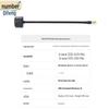 RUSH FPV 3.3G SMA Straight RHCP Lollipop Antenna