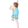 Summer Children Sleeveless Zipper Swim Life Jackets Kids Boys Girls Adjustable Life Vests Cartoon Balanced Flotation Swimsuit