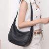 Cowhide Casual Women's Bag Single Shoulder Crossbody Zero Women's Multi-compartment Shell Bag Mobile Phone Bag Soft Leather