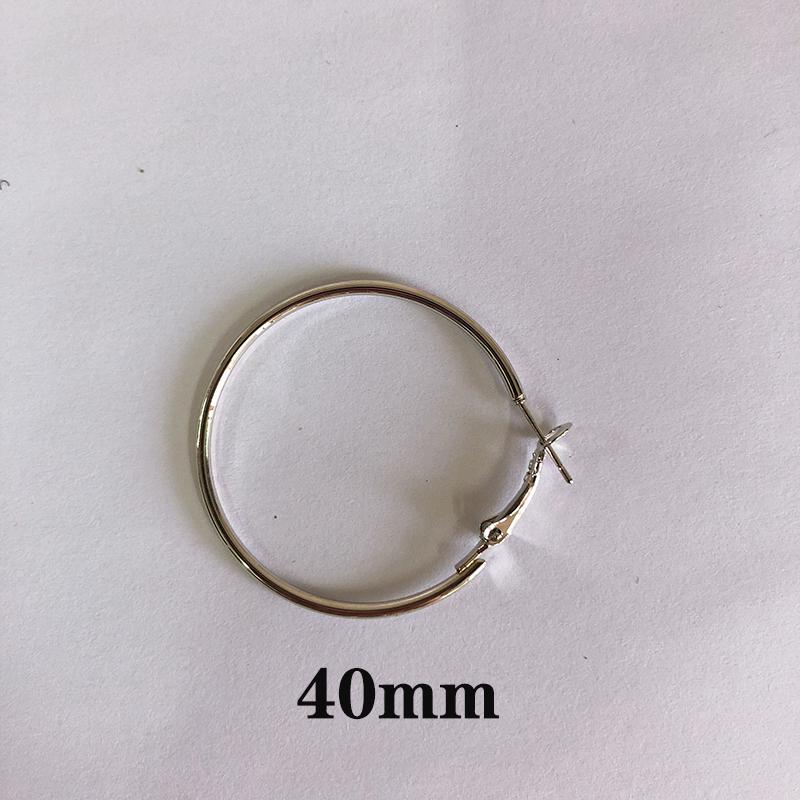 Модные серьги Серьги-кольца Большие серьги Преувеличенные серьги-кольца в стиле хоп Ювелирные изделия Женские большие серьги AVE