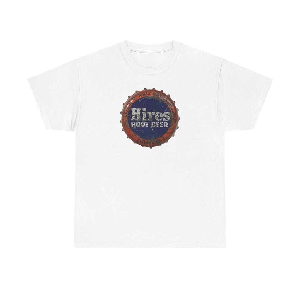 Vintage Soda Pop Hires Root Beer Bottle Cap Gildan Unisex Heavy Cotton T-Shirt