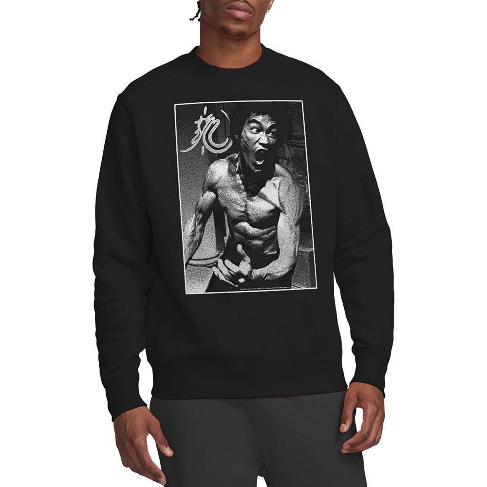 Bruce Lee Unisex Adult Focused Rage Sweatshirt