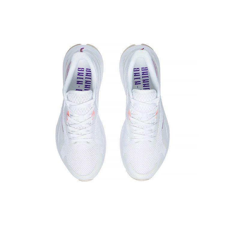 Кроссовки женские Li Ning Yue Ying 1.0 Ultra Light Breathable Low Top White Purple ARHS028-1