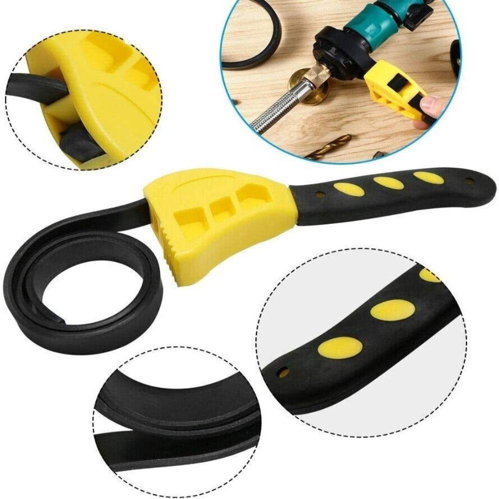 Резиновый ремешок гаечный ключ консервный нож съемник масляного фильтра ременной ключ инструмент для разборки картриджа