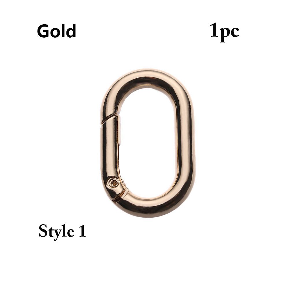 Bottle Hooks Camping Hiking Spring Oval Rings Outdoor Carabiner Handbags Clips Bag Belt Buckles