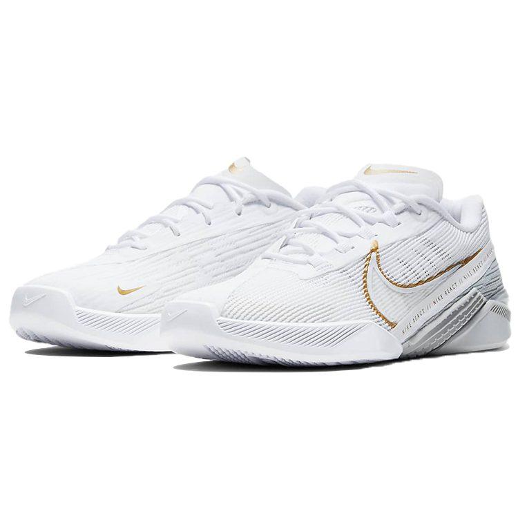 Nike React Metcon Turbo Белый Металлик Золотой Женские CT1249-100