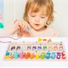 Cpc Ce Children'S Wooden Color Classification Magnetic Counting Bead Shifting Magnetic Pen Drifting Early Education Toys