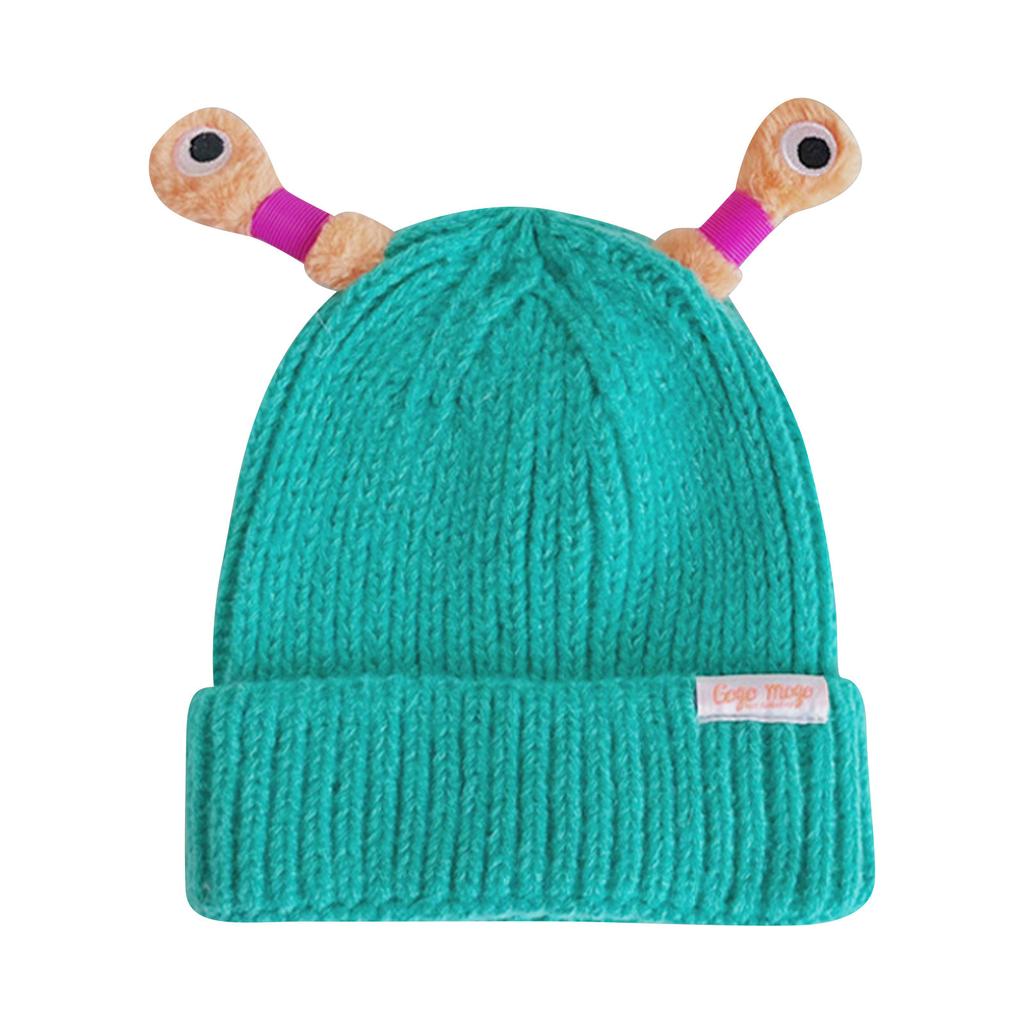 1 шт., милая детская вязаная шапка с забавными мигающими эластичными щупальцами для мальчиков и девочек, 1 шт., осень-зима