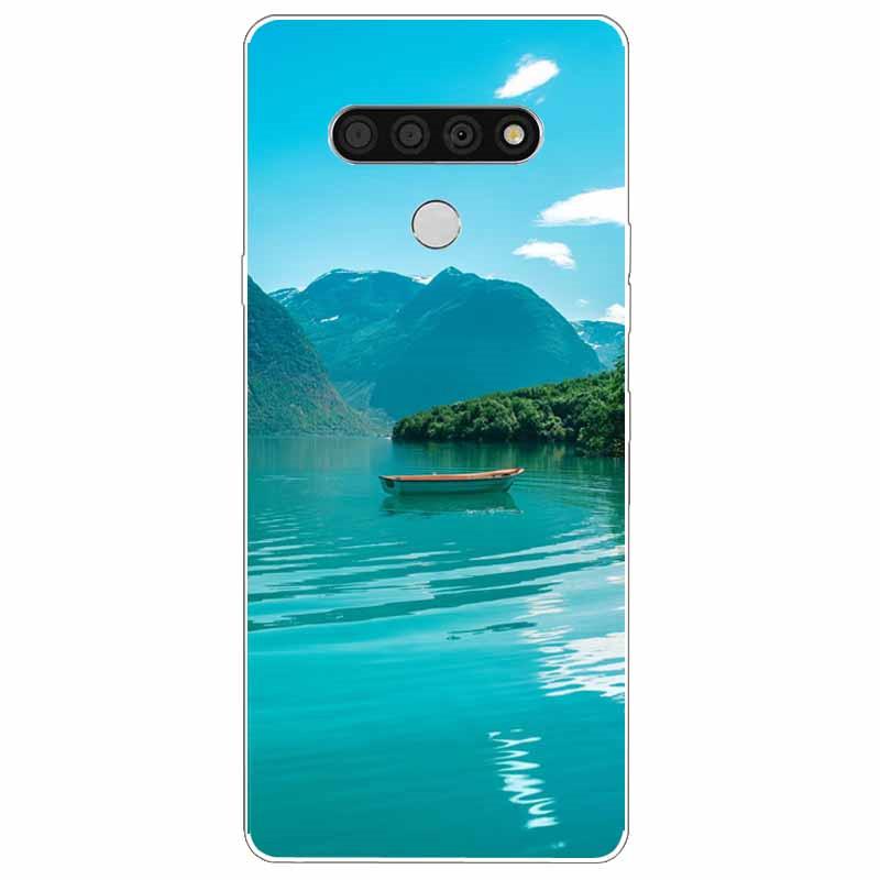 Мягкий чехол с принтом для LG K51 K61 V50 V60 Thinq, милый силиконовый чехол-котик для LG K61 V50 Thinq, чехлы K 61, противоударная оболочка-сумка