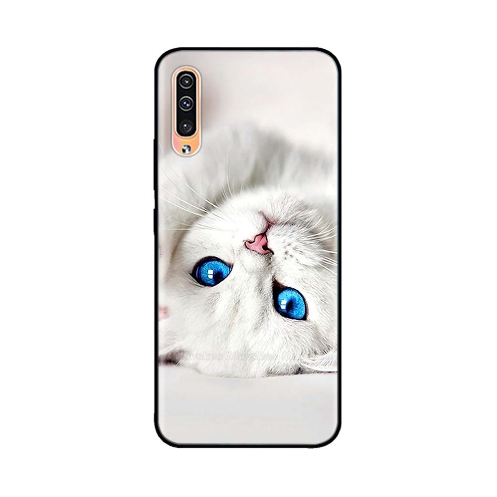 Чехол для Samsung Galaxy A50 Мягкий силиконовый задний чехол из ТПУ Мультяшный чехол для телефона для Samsung A50S A30S A50 A30 S Бампер Fundas Чехлы