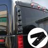 METYOUCAR Rear Upper Taillight Vent Covers for Hummer H2 Car Trim Covers for Rear Air Set 2003-2009, Vents, ABS, 2-Piece (Black)