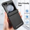 For Samsung Galaxy Z Flip7 FE 5G/Z Flip6 5G Case Hinge Protection Kickstand Hard PC Phone Cover with Screen Film