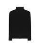 Nigaennikol [Основное] Узкий топ с высоким воротником_Точка Черный