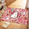 Hello Kitty Halloween Party Square rugs are a great choice for living rooms, bedrooms, home décor, and as gifts.
