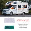 Для кассетного туалета Thetford SC250 C250 C260 Плата переключателя смыва 50709 Аксессуары для автодома