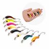 8PCS with 3D Eyes Minnow Fishing Lures 0.05 Ounce Bionic Artificial Bait Trout Fishing