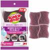 3M Scotch-Brite GH-4K Sponge Cleaner for Gas and Induction Cooktops, 4-Piece Set