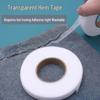 Clear Double-Sided Fusible Adhesive Tape for Clothing Hems and Non-Woven Interlining