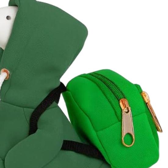 Mini Goose Hoodie With Backpack 7 Inch Desk Goose Outfit Mini Porch