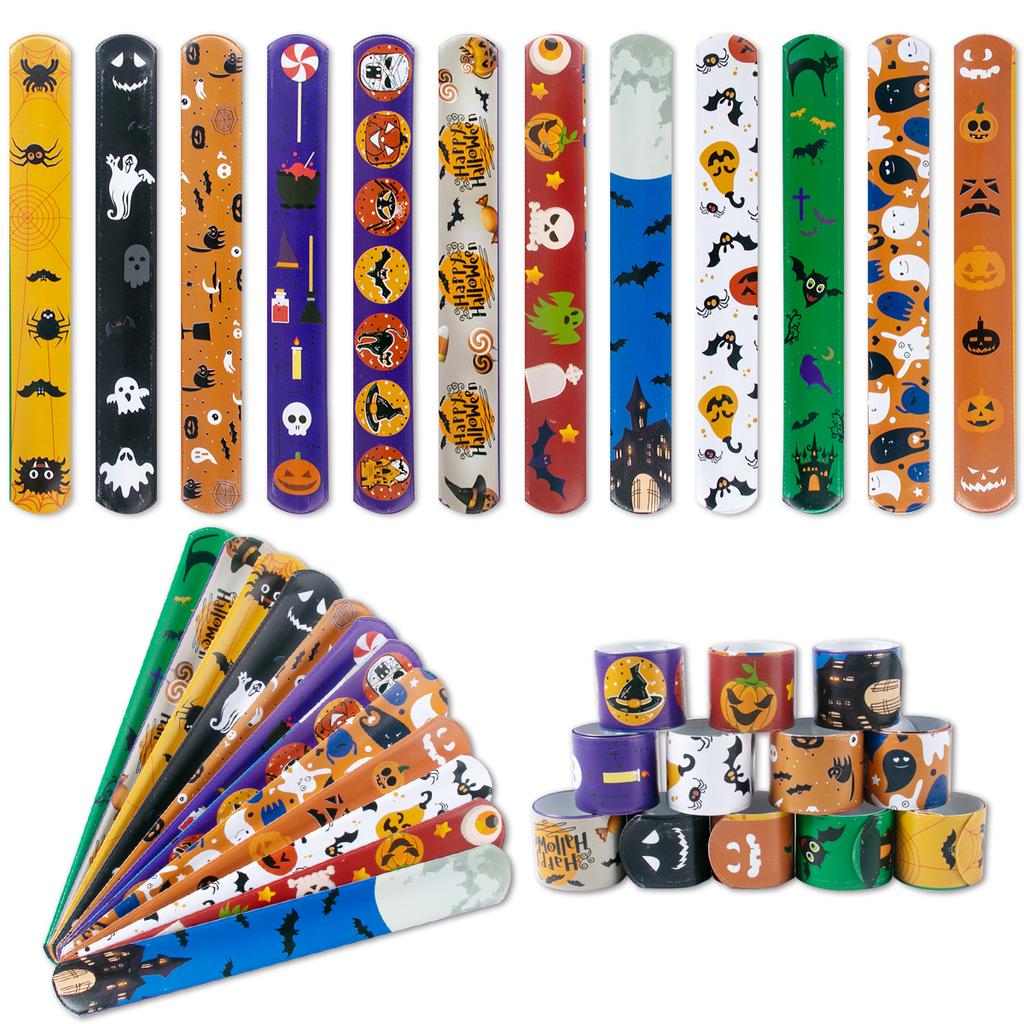 10 шт. Мультяшный единорог, хлопающий круг, русалка, динозавр, животные, браслеты для пощечины, детские игрушки для вечеринки по случаю дня рождения, подарки на детскую вечеринку, сувениры