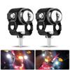 1PC 2PCS Mini Driving Light LED Projector Lens Motorcycle Headlight ATV Scooter for Auxiliary Spotlight Lamp