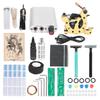 Coil Tattoo Machine Kit Power Supply Foot Pedal Tattoo Needle Ink Cup Tattoo Practice Tool Set