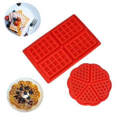 Силиконовая форма для вафель DIY форма для печенья, шоколада, конфет, мастики, форма для выпечки мини-маффинов, десертов, тортов, противень для выпечки, антипригарная