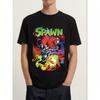 Графическая черная футболка унисекс, перепечатка Spawn (Размер S–5XL)
