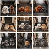 Non-Slip Dog  Area Rug 2D Cartoon Carpet Soft Home Decor Carpet  Living Rooms