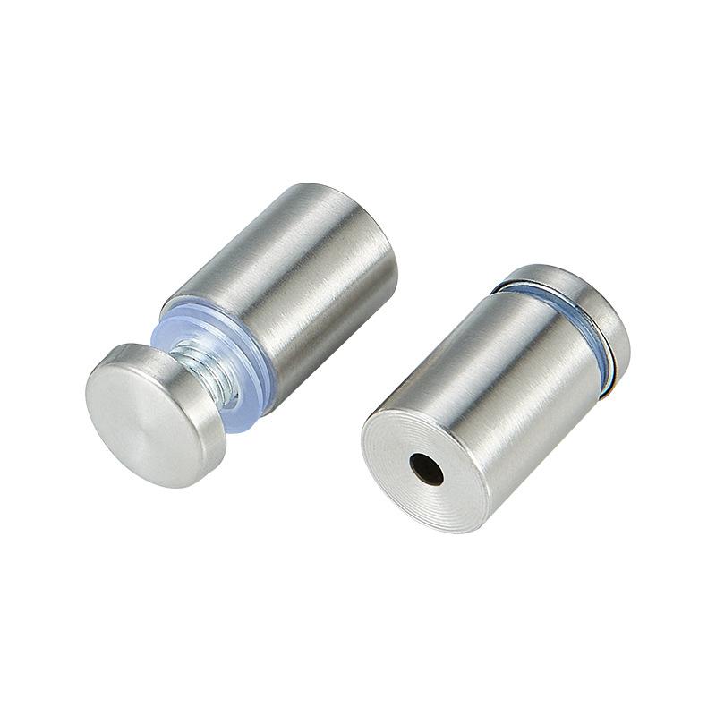 20-50pcs Glass Display Stand Mounting Bolt Stainless Standoffs Sign Advertisement Fixings Advertising Nail Hardware Accessories