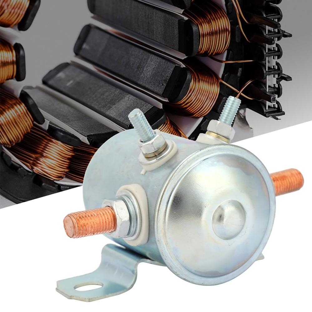 12V Continuous Duty Solenoid 4 Terminal Heavy Duty Relay durable Solenoid Relay Golf Carts