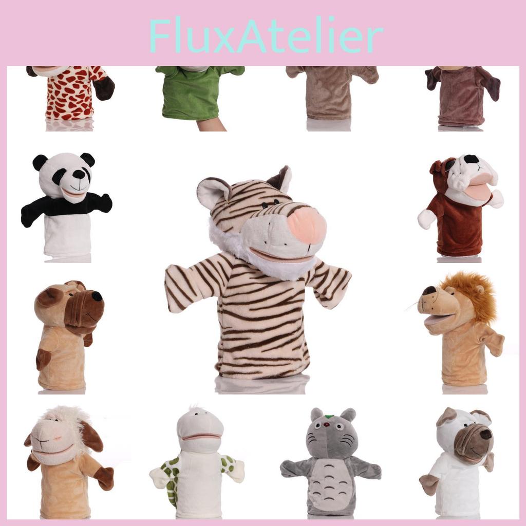 Животное Рука Плюшевая Кукла Игрушка Мультяшная Перчатка Ролевая Игра Интерактивная Детская Образовательная