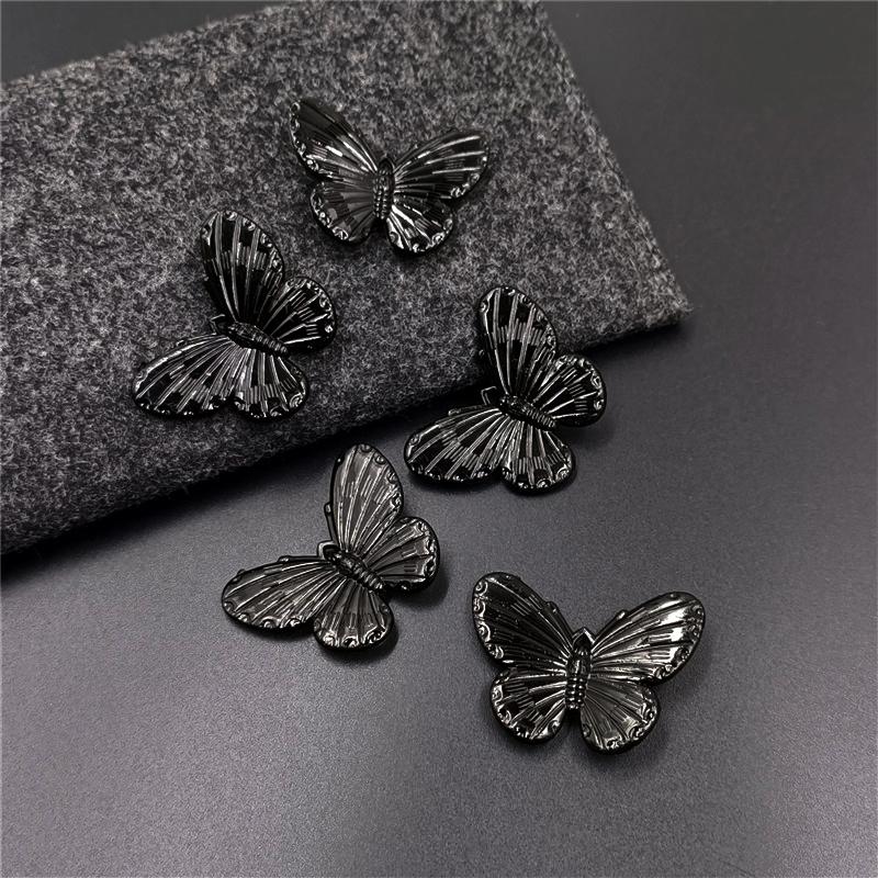 Высокое качество 10 шт. Ожерелья Ювелирные изделия Маркировка DIY Материалы для ручной работы Бусины для сережек Акриловые бусины-бабочки Прозрачные свободные бусины