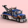 413 деталей Новый MOC Модель автомобиля Строительные блоки Восьмисеточный автомобиль Тяжелый эвакуатор DIY Креативная обучающая игрушка Праздничный подарок