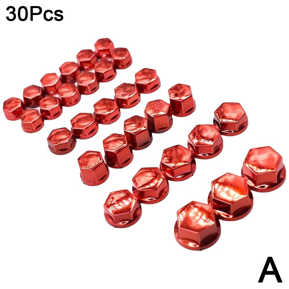 Универсальный 30 шт. мотоциклетный моделирующий гайка с покрытием декоративная крышка винта для Yamaha для Kawasaki для BMW мотоциклетный винт гайка крышка