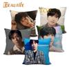 45X45 см CNBLUE KPOP Наволочка с квадратной молнией, хлопково-льняная ткань, наволочки для спальни, дома, декоративные подарки для мальчиков и девочек