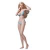 AIEK TBLeague 2020 Figure Girl Head and Bikini Set Super Flexible Seamless Long Legs Thin Waist Girl Body Includes Female Head White Skin 1/6 Body,