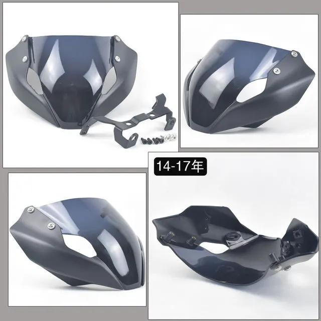 Motorbike Windshield Deflector With Bracket Mounting Screws For DUCATI MONSTER 797 821 1200S 2014-2025 Years