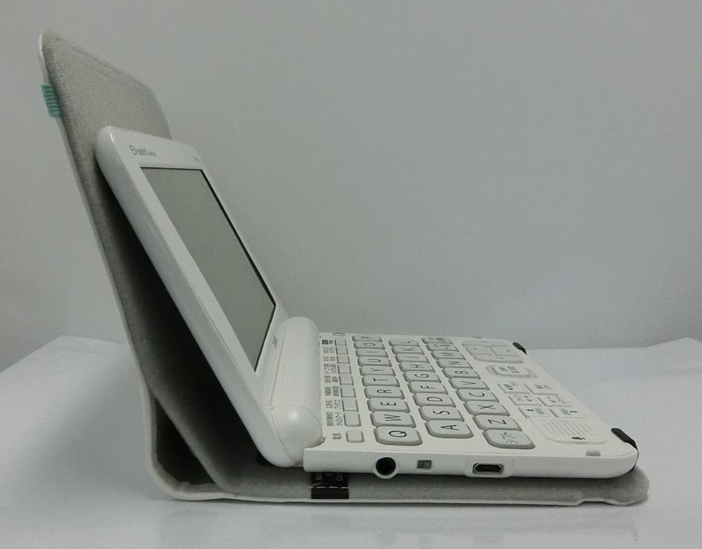 Genuine Casio Electronic Dictionary Book Cover Ex-word Case, Type, White, XD-CC2305WE